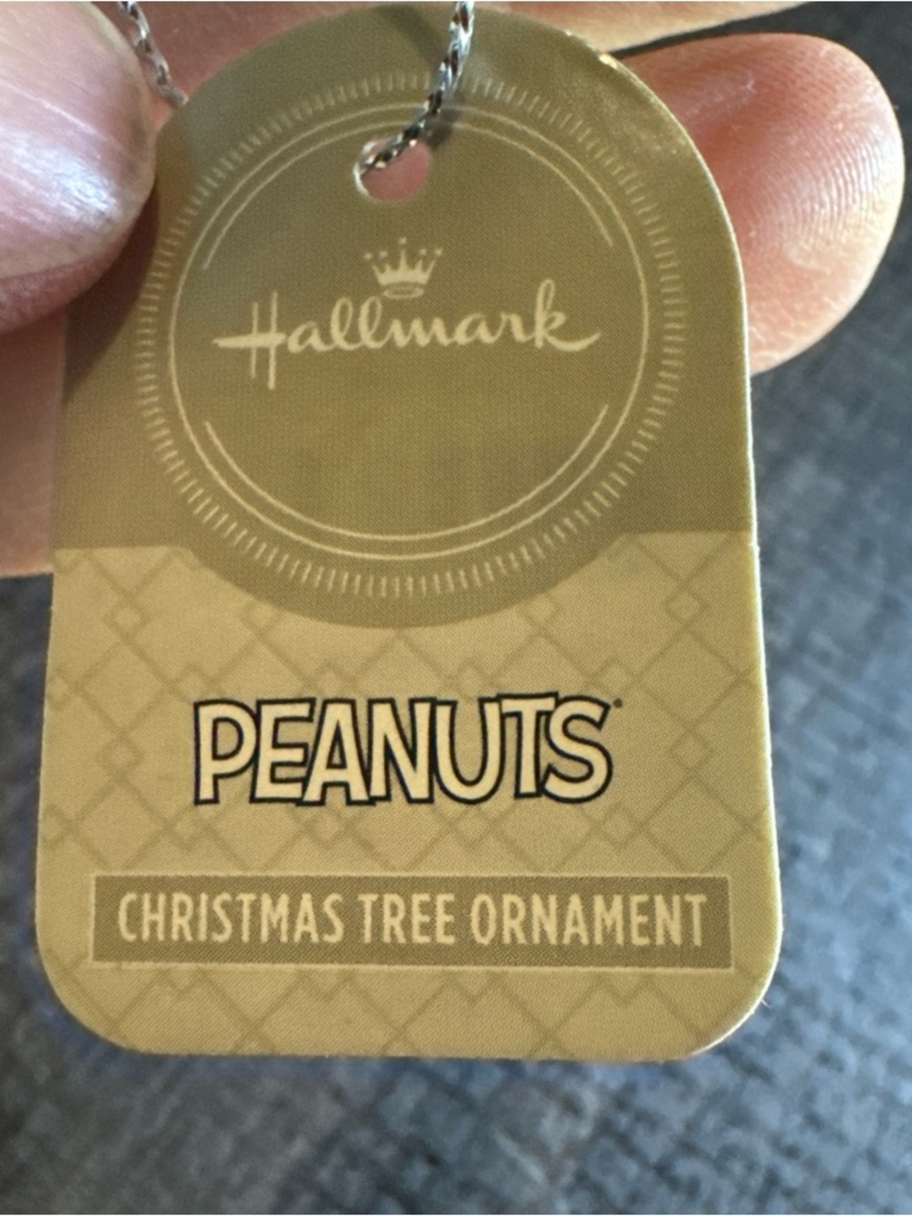 Hallmark Peanuts Snoopy blue Ornament with Red Collar - Picture 6 of 8